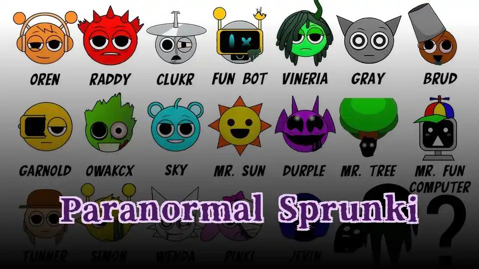 Paranormal Sprunki