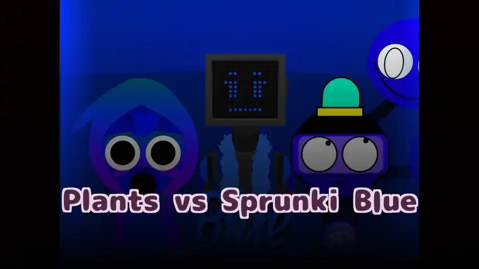 Plants vs Sprunki Blue