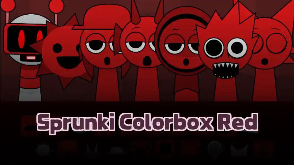 Sprunki Colorbox Red