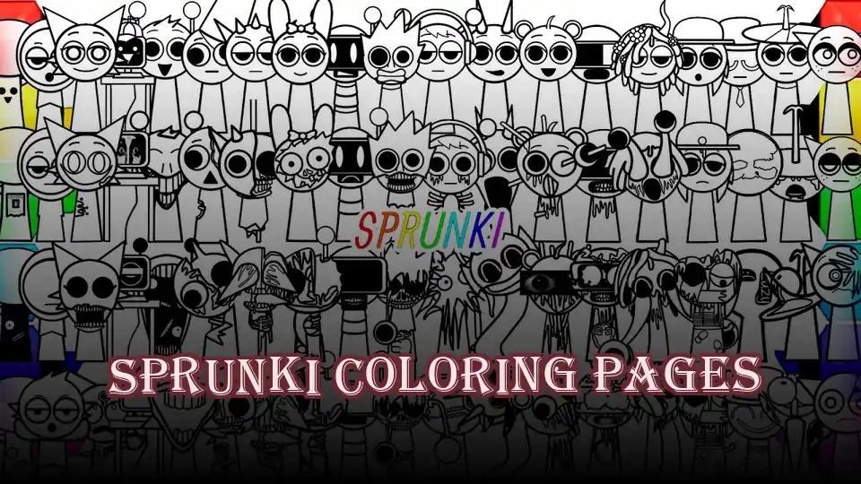 Sprunki Coloring Pages