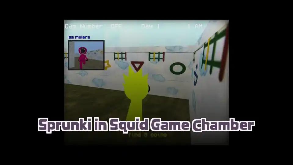 Sprunki in Squid Game Chamber