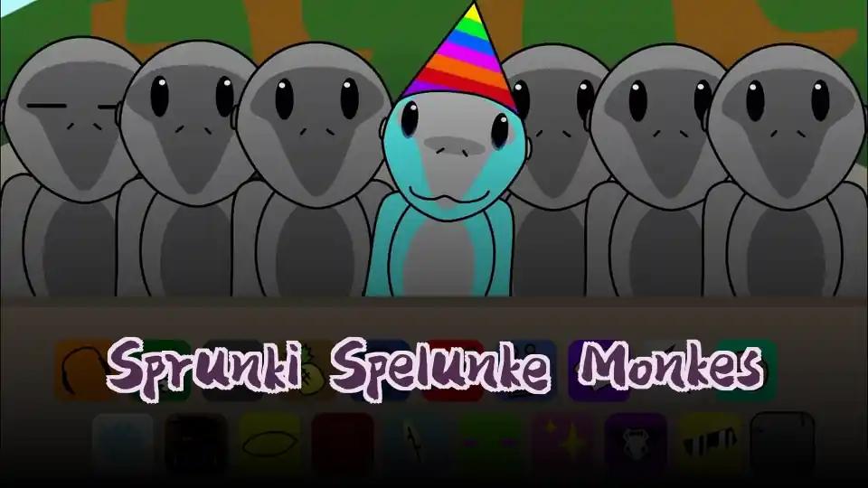 Sprunki Spelunke Monkes