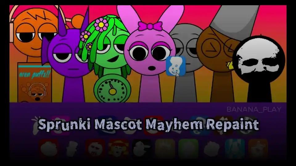 Sprunki Mascot Mayhem Repaint